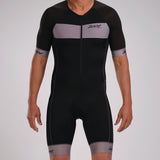 Zoot Sports Triathlon Racesuits Mens Core Plus Aero Racesuit Graphite