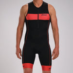 Zoot Sports Triathlon Racesuits Mens Core Plus Racesuit Cardinal