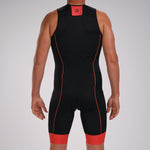 Zoot Sports Triathlon Racesuits Mens Core Plus Racesuit Cardinal