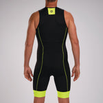 Zoot Sports Triathlon Racesuits Mens Core Plus Racesuit Safety Yellow