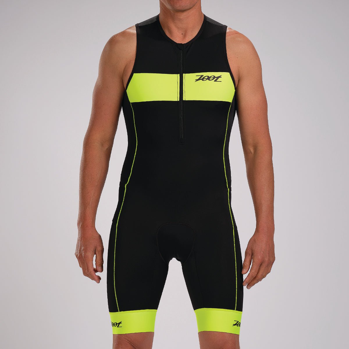 Zoot Sports Triathlon Racesuits Mens Core Plus Racesuit Safety Yellow