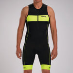 Zoot Sports Triathlon Racesuits Mens Core Plus Racesuit Safety Yellow