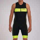 Zoot Sports Triathlon Racesuits Mens Core Plus Racesuit Safety Yellow