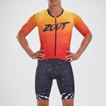 Zoot Sports Triathlon Racesuits Mens LTD Triathlon Aero Full Zip Racesuit - Kona Ice