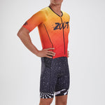 Zoot Sports Triathlon Racesuits Mens LTD Triathlon Aero Full Zip Racesuit - Kona Ice