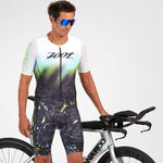 Zoot Sports Triathlon Racesuits Mens LTD Triathlon Aero Full Zip Racesuit -  Live Aloha