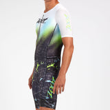 Zoot Sports Triathlon Racesuits Mens LTD Triathlon Aero Full Zip Racesuit -  Live Aloha