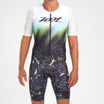 Zoot Sports Triathlon Racesuits Mens LTD Triathlon Aero Full Zip Racesuit -  Live Aloha