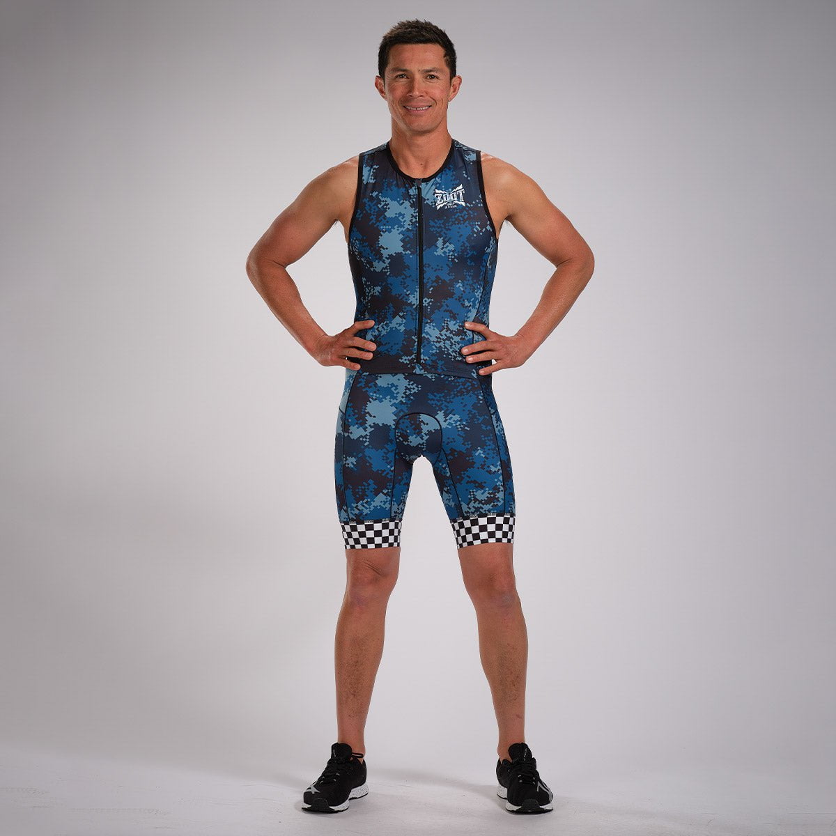 Zoot Sports Triathlon Racesuits Mens LTD Triathlon Sleeveless Racesuit - Race Division