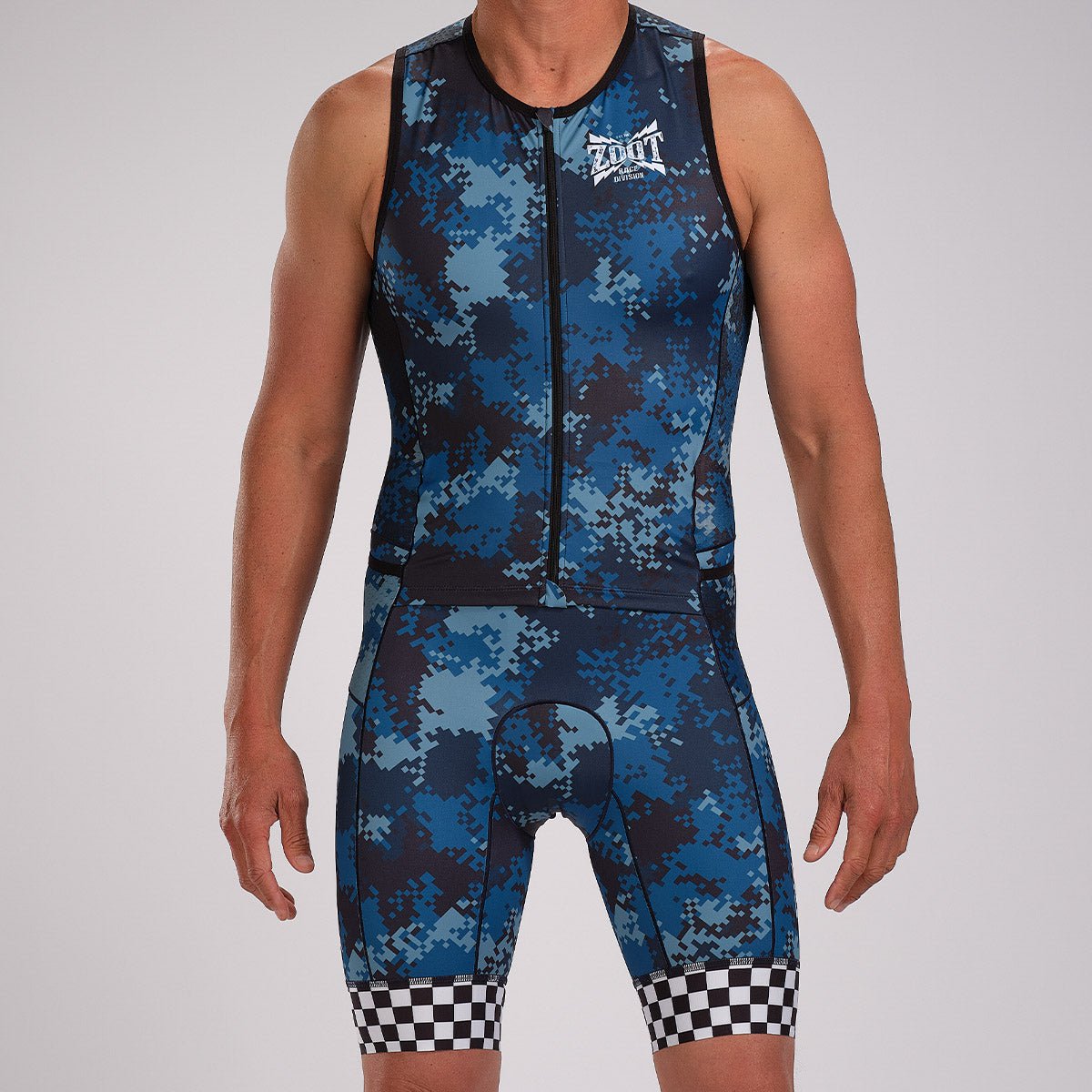 Zoot Sports Triathlon Racesuits Mens LTD Triathlon Sleeveless Racesuit - Race Division