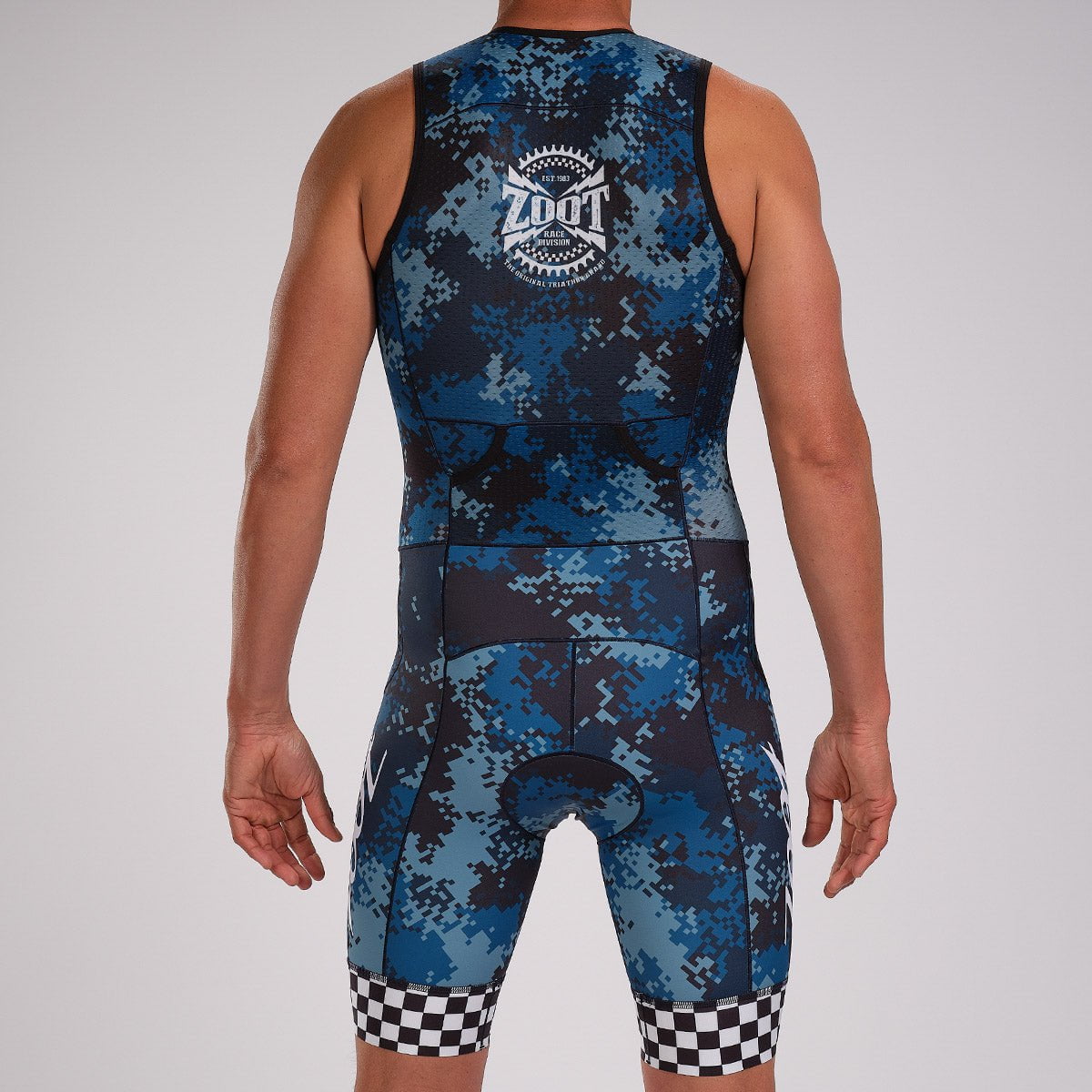 Zoot Sports Triathlon Racesuits Mens LTD Triathlon Sleeveless Racesuit - Race Division