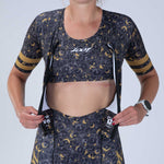 Zoot Sports TRI RACESUITS Womens LTD Triathlon Aero  Full Zip Racesuit - Cheetah