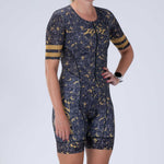 Zoot Sports TRI RACESUITS Womens LTD Triathlon Aero  Full Zip Racesuit - Cheetah