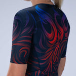 Zoot Sports TRI RACESUITS Women's Ltd Tri Aero Fz Racesuit - Phoenix