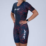 Zoot Sports TRI RACESUITS Women's Ltd Tri Aero Fz Racesuit - Phoenix