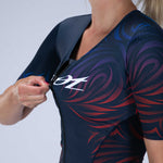 Zoot Sports TRI RACESUITS Women's Ltd Tri Aero Fz Racesuit - Phoenix