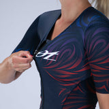 Zoot Sports TRI RACESUITS Women's Ltd Tri Aero Fz Racesuit - Phoenix