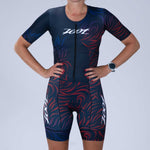 Zoot Sports TRI RACESUITS Women's Ltd Tri Aero Fz Racesuit - Phoenix