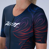 Zoot Sports TRI RACESUITS Women's Ltd Tri Aero Fz Racesuit - Phoenix