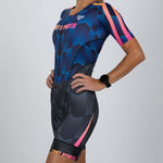 Zoot Sports TRI RACESUITS Womens LTD Tri Aero Full Zip Racesuit - Speedway