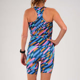 Zoot Sports Triathlon Racesuits Womens LTD Triathlon Sleeveless Full Zip Racesuit - Unbreakable