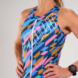 Zoot Sports Triathlon Racesuits Womens LTD Triathlon Sleeveless Full Zip Racesuit - Unbreakable