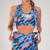 Zoot Sports Triathlon Racesuits Womens LTD Triathlon Sleeveless Full Zip Racesuit - Unbreakable