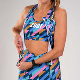 Zoot Sports Triathlon Racesuits Womens LTD Triathlon Sleeveless Full Zip Racesuit - Unbreakable