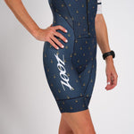 Zoot Sports Triathlon Racesuits Womens LTD Triathlon Aero Full-Zip Racesuit - Anchors Away