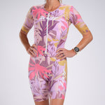 Zoot Sports Triathlon Racesuits Womens LTD Triathlon Aero Full Zip Racesuit - Hilo