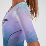 Zoot Sports Triathlon Racesuits Womens LTD Triathlon Aero Full Zip Racesuit - Kona Ice