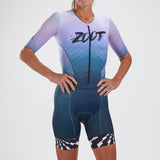 Zoot Sports Triathlon Racesuits Womens LTD Triathlon Aero Full Zip Racesuit - Kona Ice