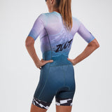 Zoot Sports Triathlon Racesuits Womens LTD Triathlon Aero Full Zip Racesuit - Kona Ice