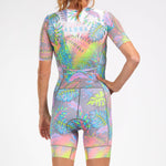 Zoot Sports Triathlon Racesuits Womens LTD Triathlon Aero Full Zip Racesuit -  Live Aloha