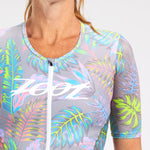 Zoot Sports Triathlon Racesuits Womens LTD Triathlon Aero Full Zip Racesuit -  Live Aloha
