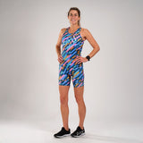 Zoot Sports Triathlon Shorts Womens LTD Triathlon 6 Inch Short - Unbreakable