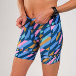 Zoot Sports Triathlon Shorts Womens LTD Triathlon 6 Inch Short - Unbreakable