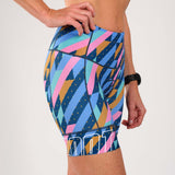 Zoot Sports Triathlon Shorts Womens LTD Triathlon 6 Inch Short - Unbreakable