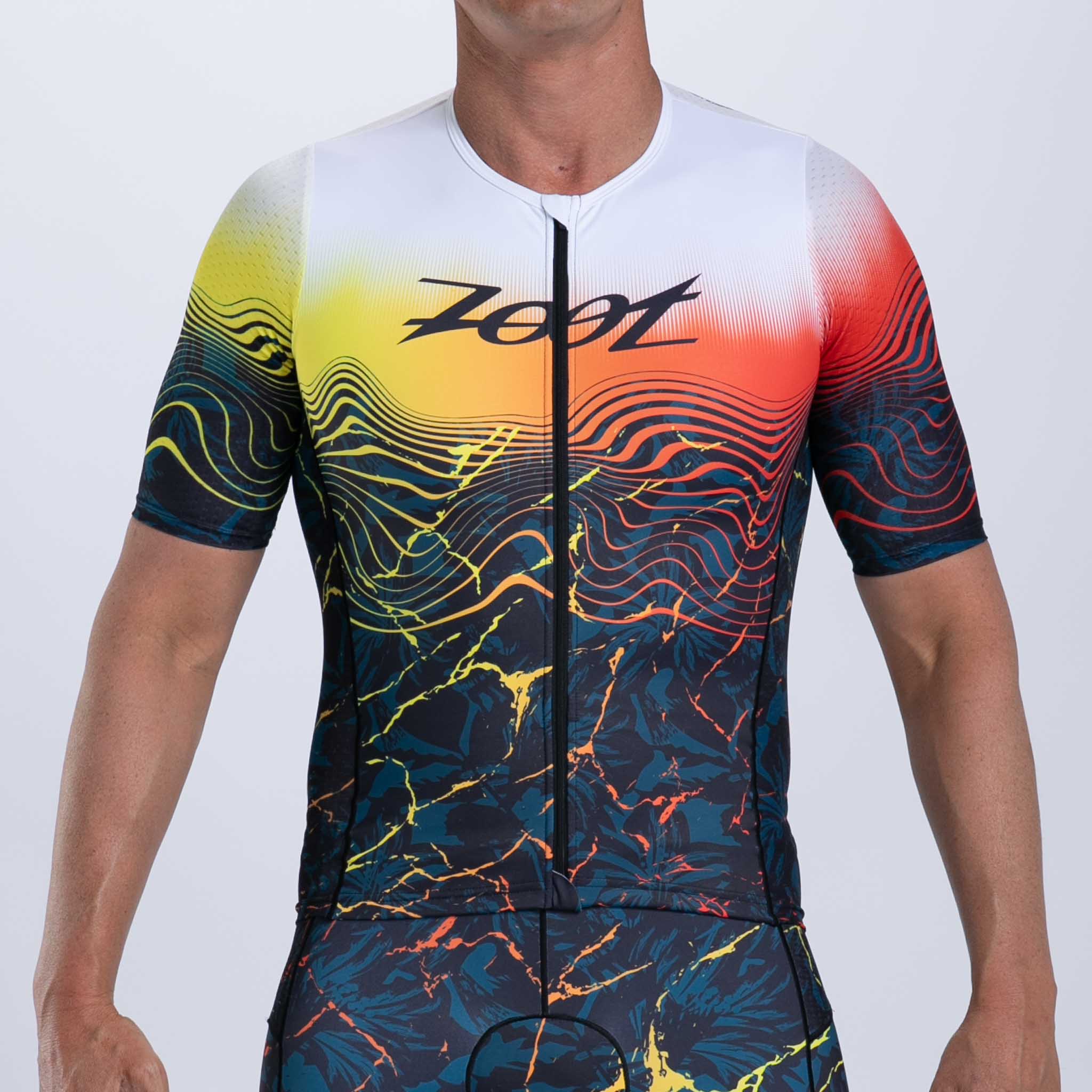 Zoot Sports Triathlon TOPS Mens LTD Triathlon Aero Jersey - Koa