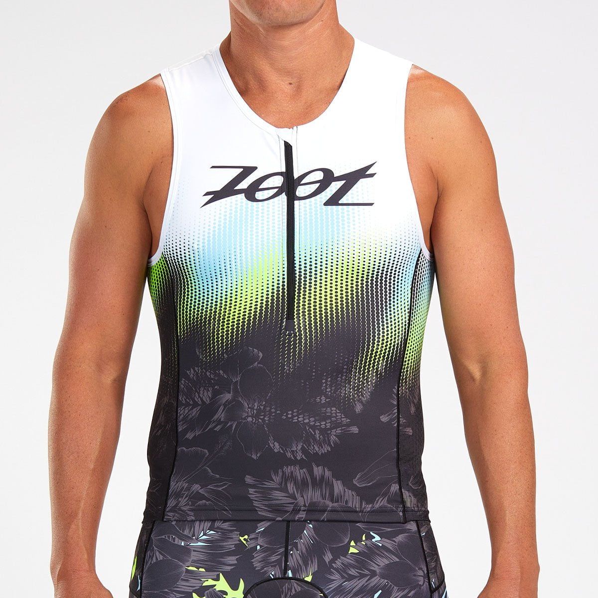 Zoot Sports Triathlon Tops Mens LTD Triathlon Tank -  Live Aloha