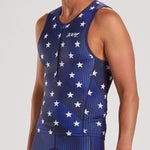 Zoot Sports TRI TOPS MENS LTD TRI TANK - STARS & STRIPES