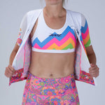 Zoot Sports TRI TOPS Women's Ltd Tri Aero Jersey - Salty Groove