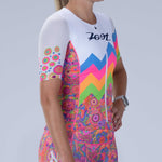 Zoot Sports TRI TOPS Women's Ltd Tri Aero Jersey - Salty Groove
