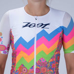 Zoot Sports TRI TOPS Women's Ltd Tri Aero Jersey - Salty Groove