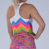 Zoot Sports TRI TOPS Women's Ltd Tri Racerback - Salty Groove