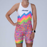 Zoot Sports TRI TOPS Women's Ltd Tri Racerback - Salty Groove
