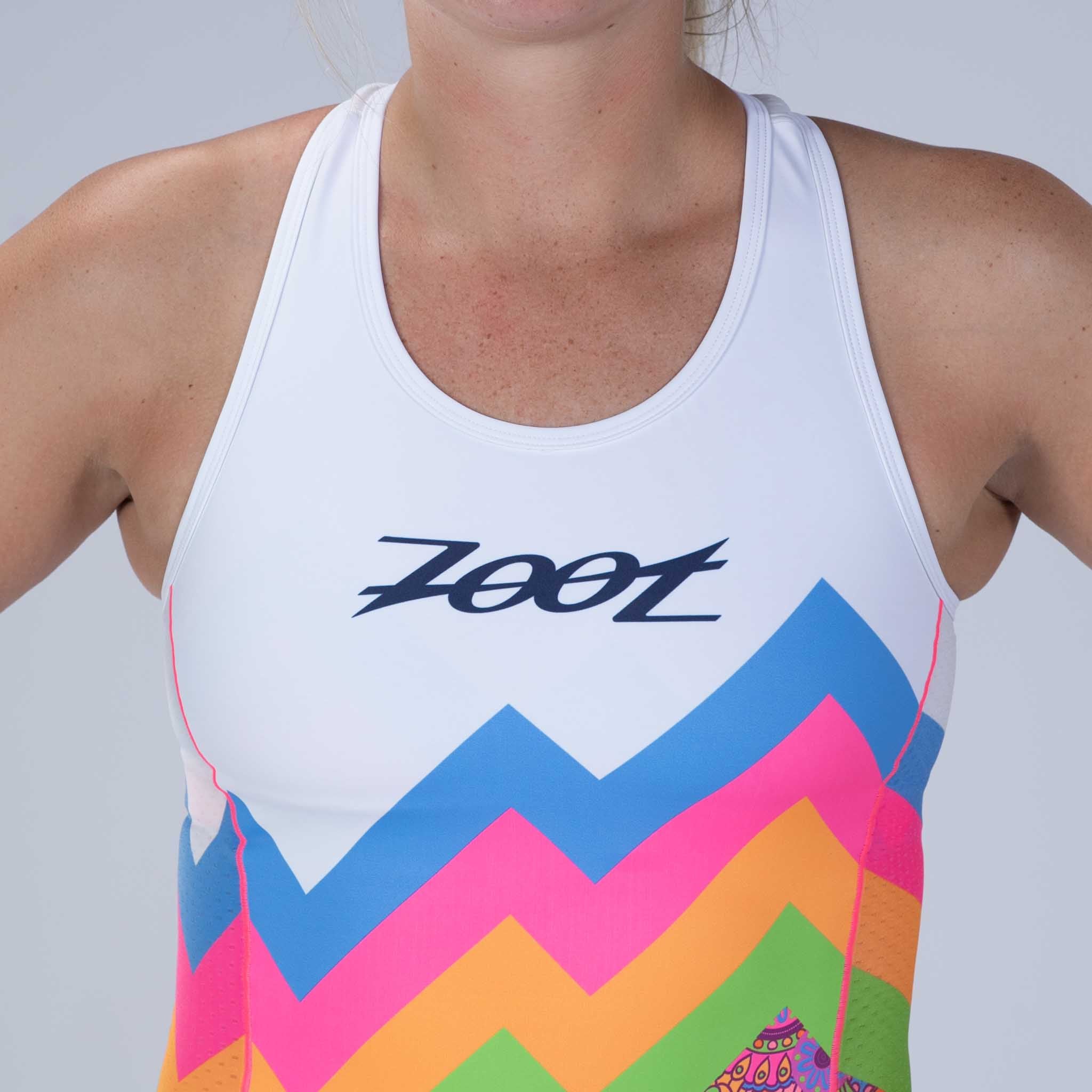 Zoot Sports TRI TOPS Women's Ltd Tri Racerback - Salty Groove