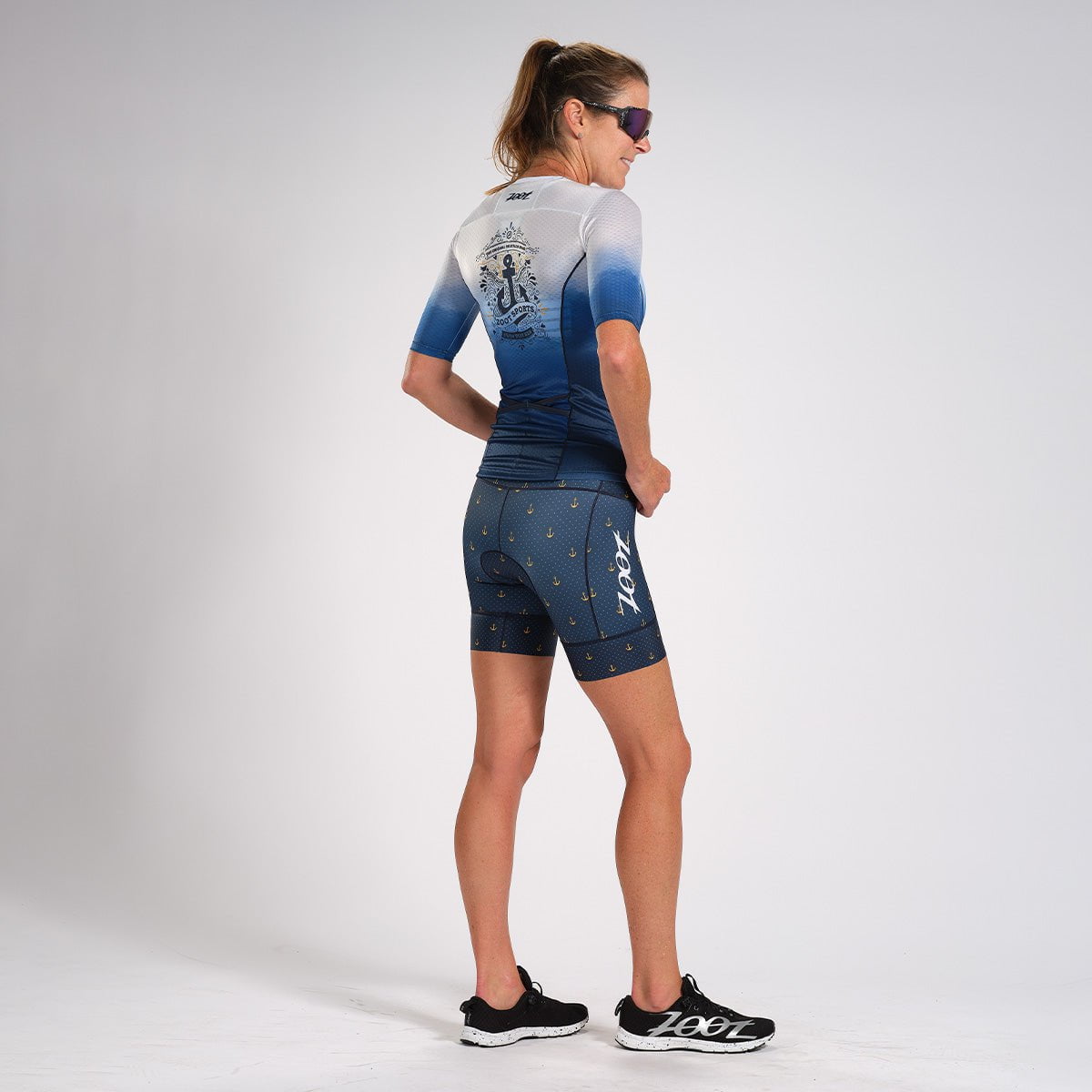 Zoot Sports Triathlon Tops Womens LTD Triathlon Aero Jersey - Anchors Away