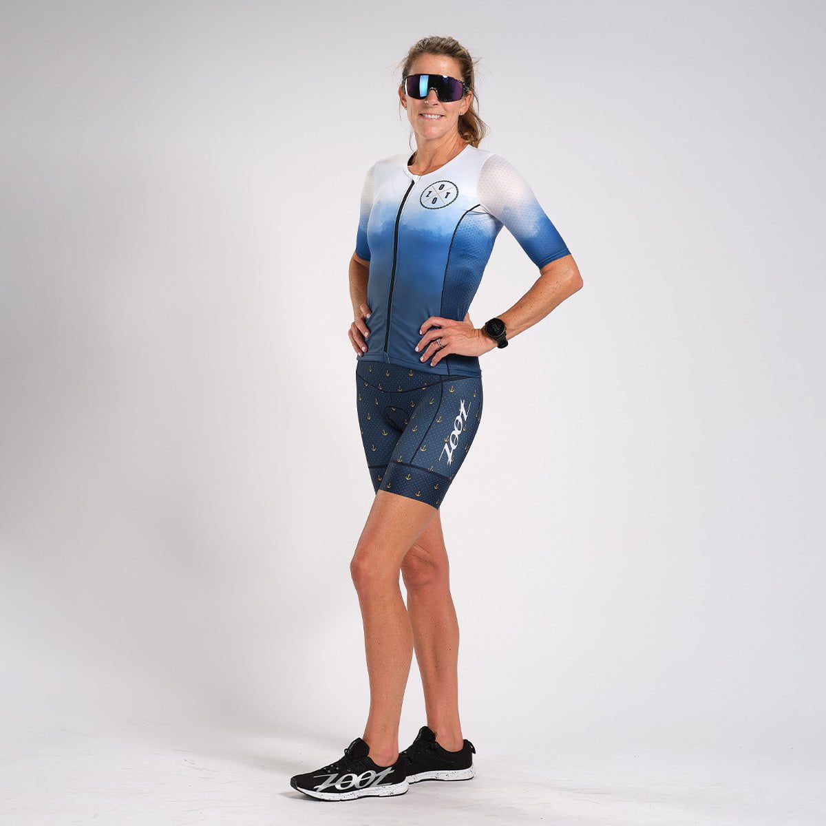 Zoot Sports Triathlon Tops Womens LTD Triathlon Aero Jersey - Anchors Away