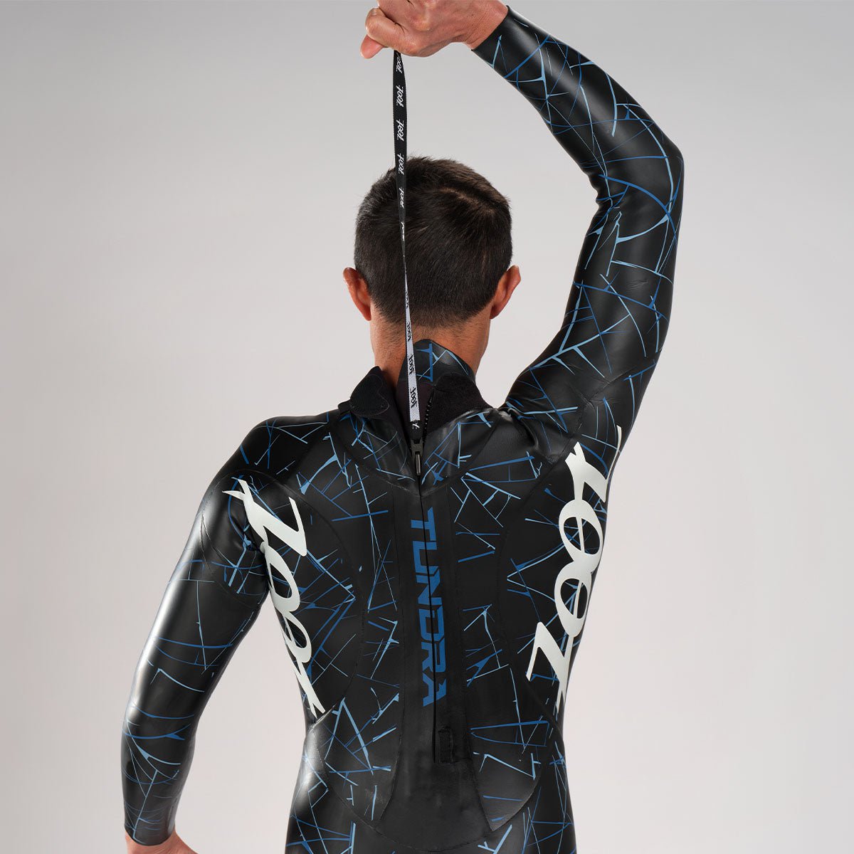 Mens Tundra Wetsuit Ice Blue Zoot Sports Europe